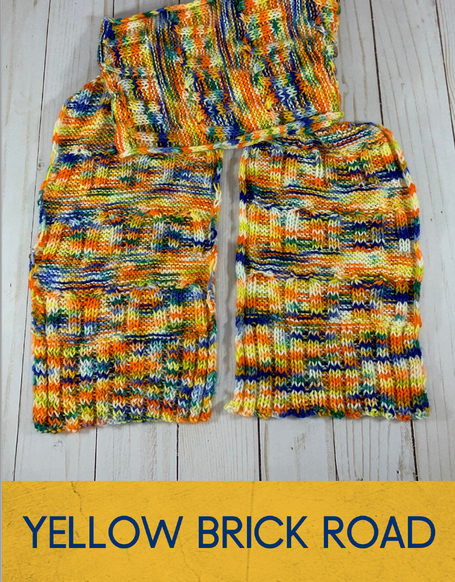 2020 Holly Days: Yellow Brick Road Scarf