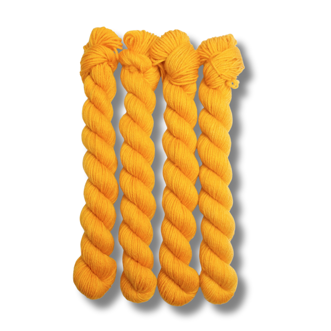 Desert Gold | Fingering Weight | Plush Sock Base