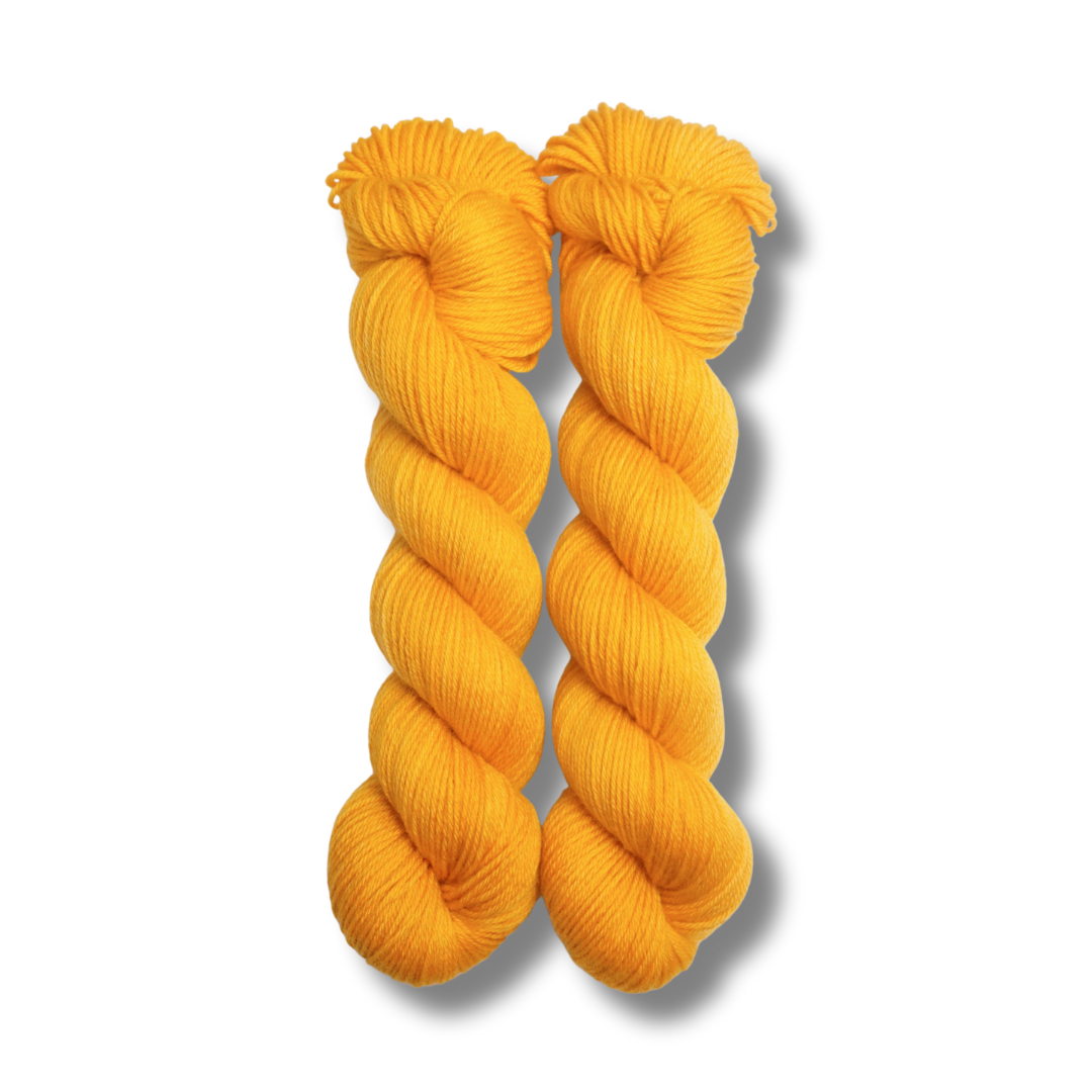 Desert Gold | Fingering Weight | Plush Sock Base