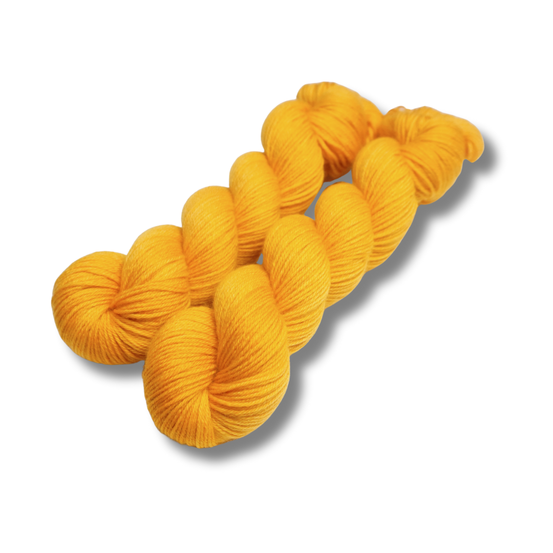 Desert Gold | Fingering Weight | Plush Sock Base