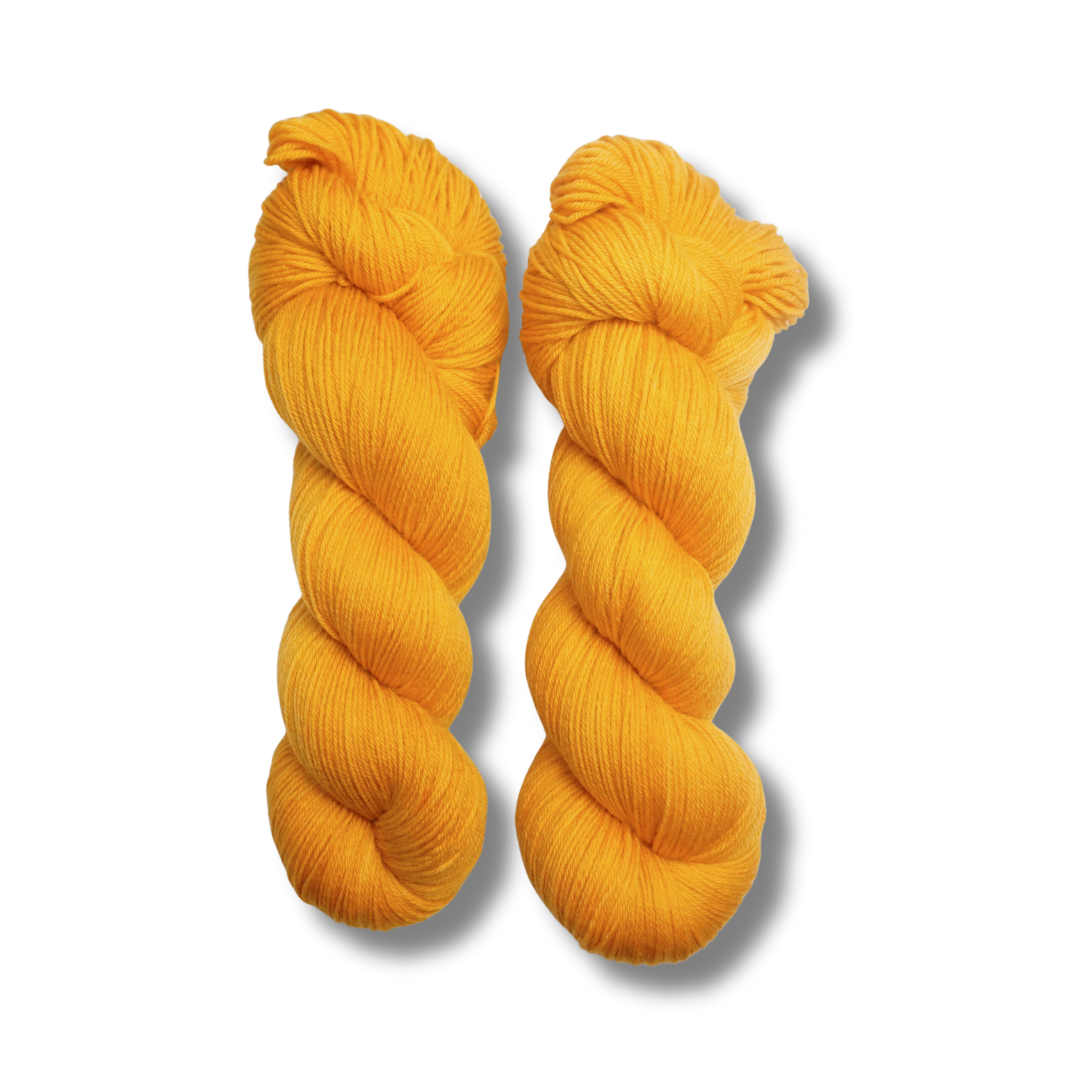 Desert Gold | Fingering Weight | Plush Sock Base