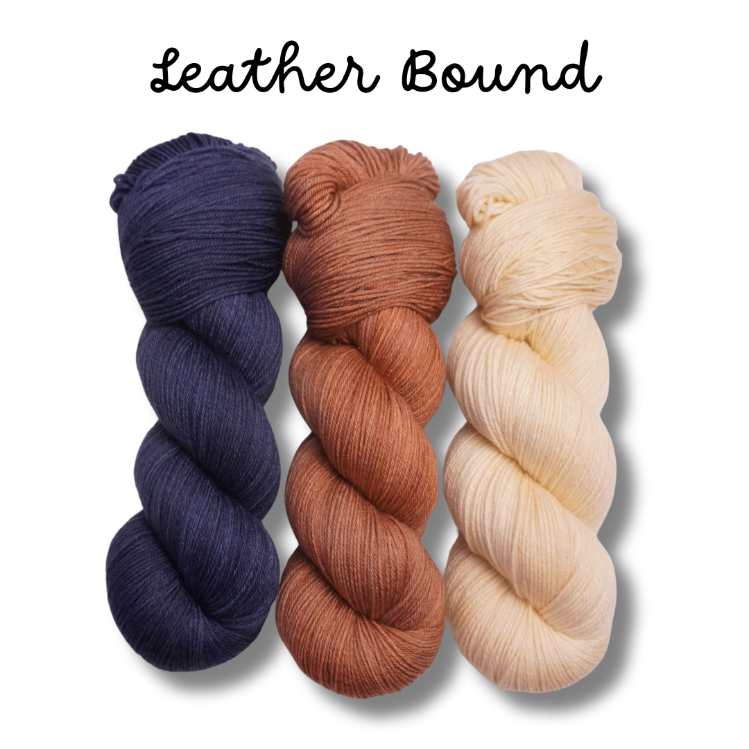 The Blossoming Garden 2025 Fall Edition | 3 Skein Set | Fingering Weight | Plush Sock Base