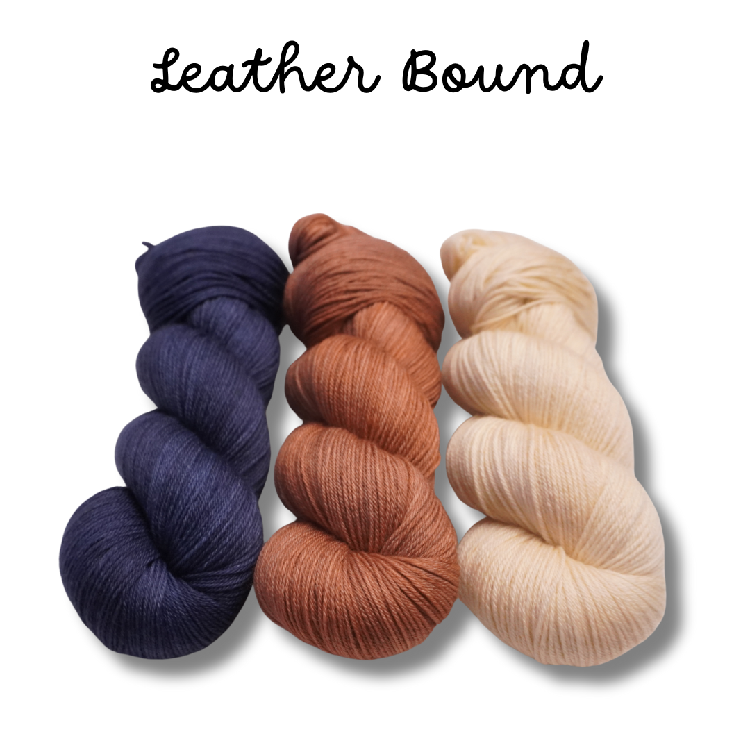 The Blossoming Garden 2025 Fall Edition | 3 Skein Set | Fingering Weight | Plush Sock Base