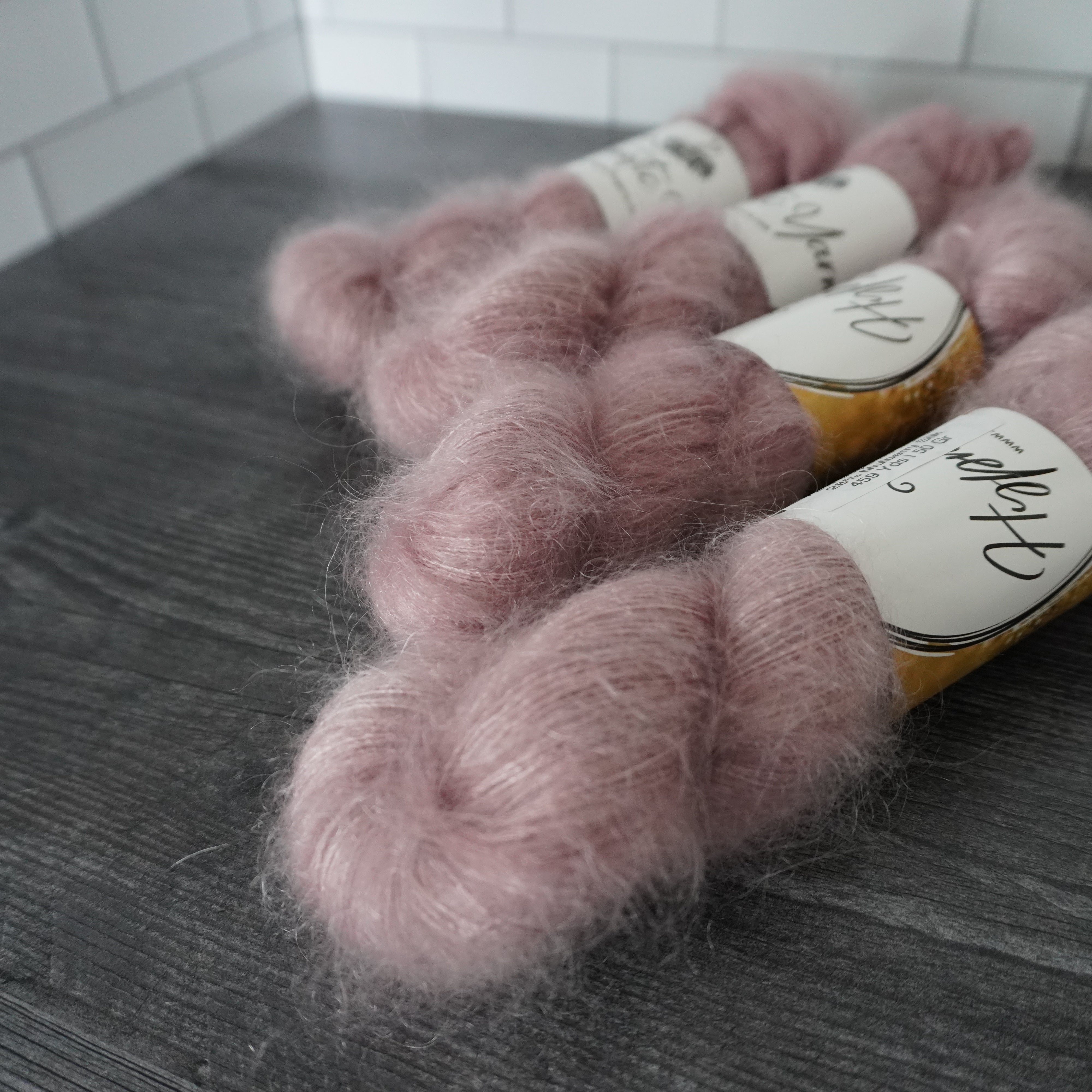 Spring Lilac | Fluff Mohair Lace Weight | 50 grams