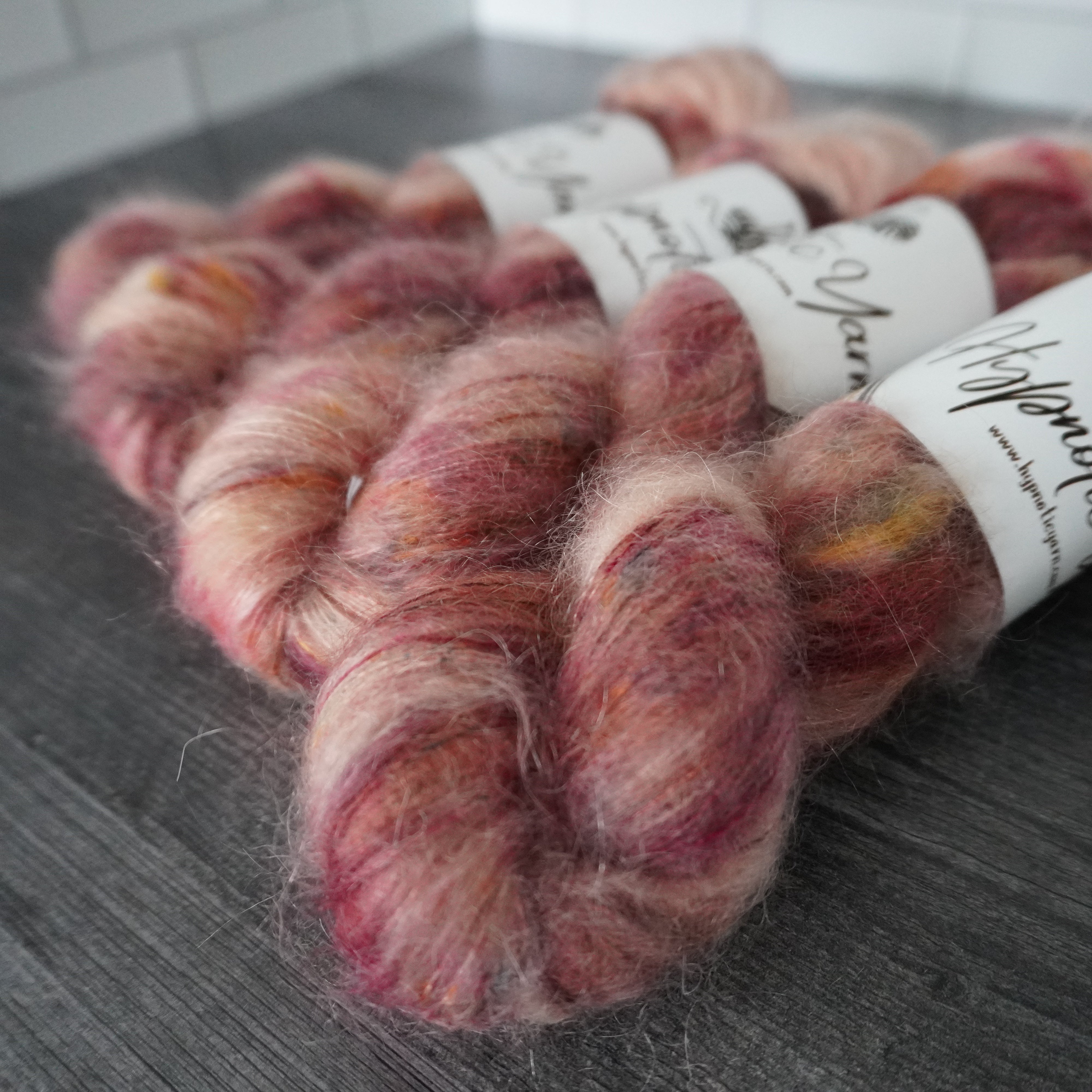 Spring Multi | Fluff Mohair Lace Weight | 50 grams