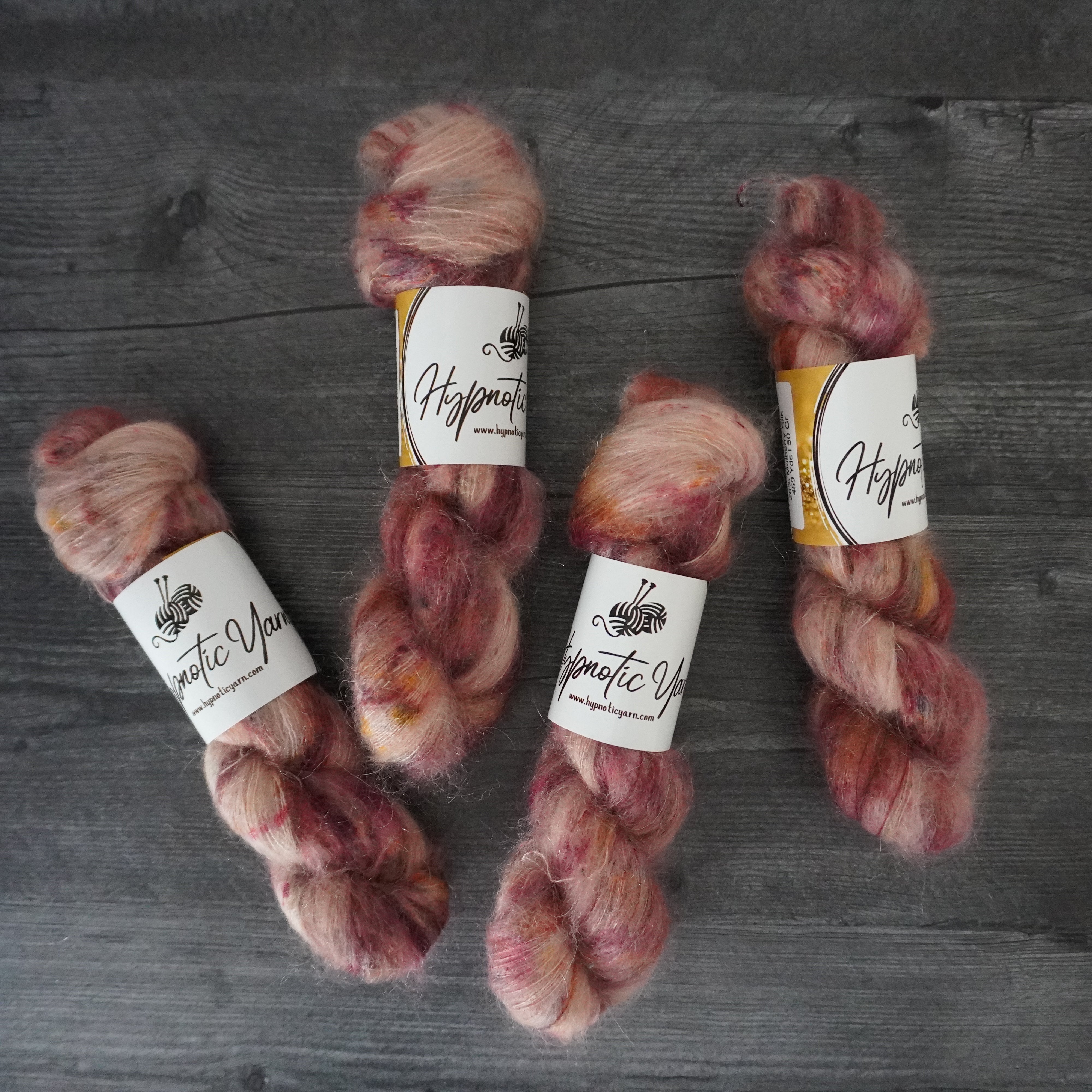 Spring Multi | Fluff Mohair Lace Weight | 50 grams