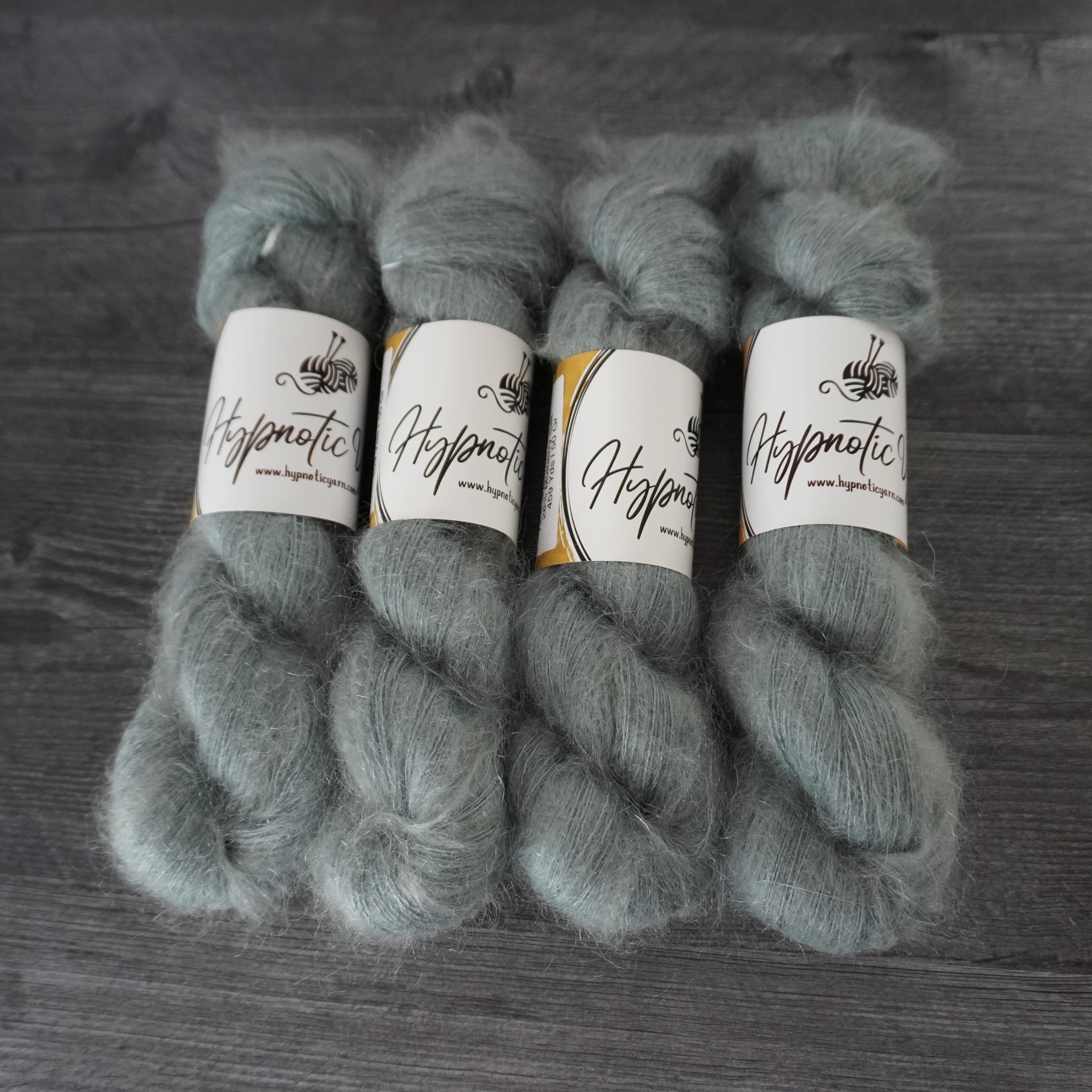 Spring Blue | Fluff Mohair Lace Weight | 50 grams