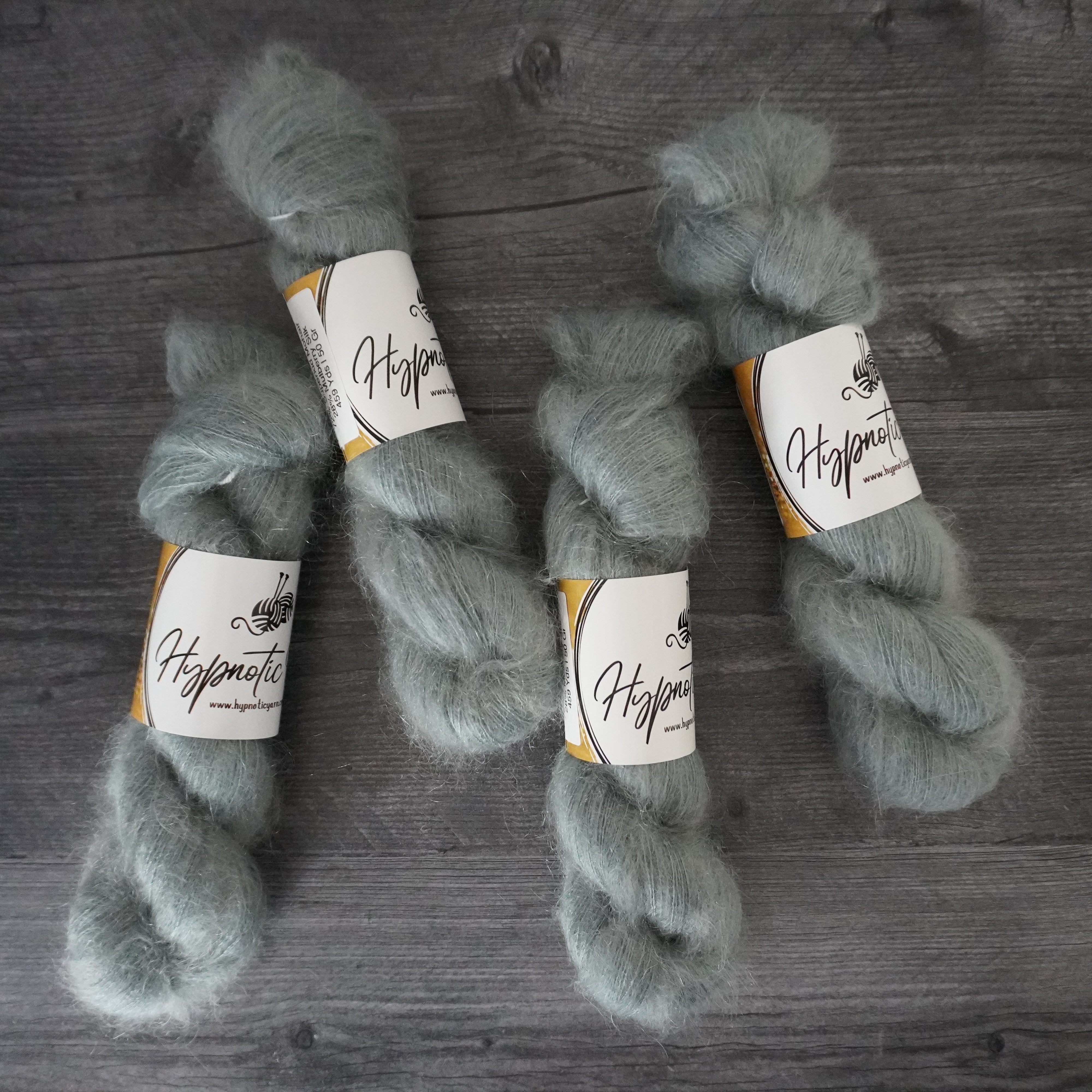 Spring Blue | Fluff Mohair Lace Weight | 50 grams