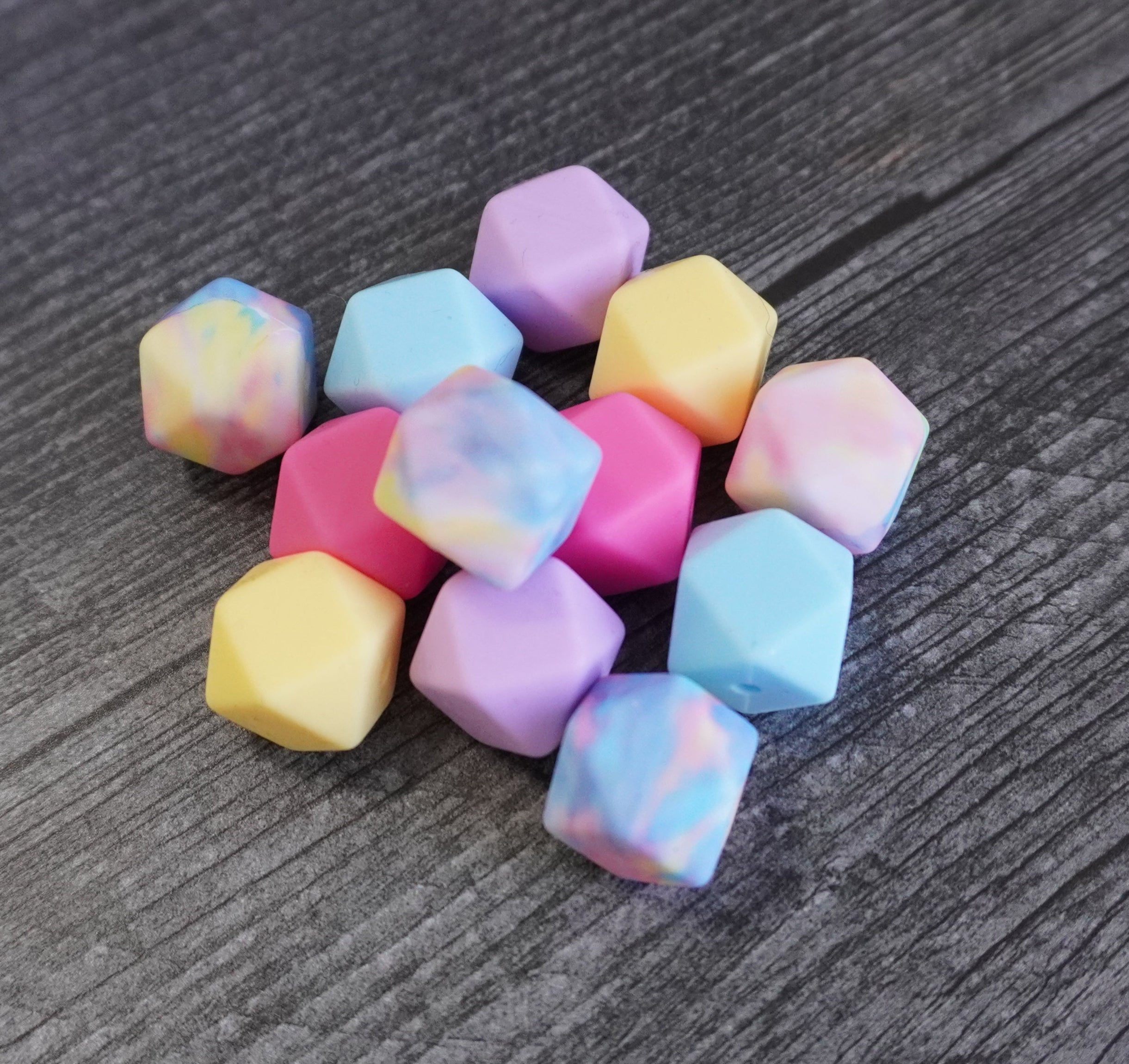 Spring Colors Tip Topper Set for Knitting Needles