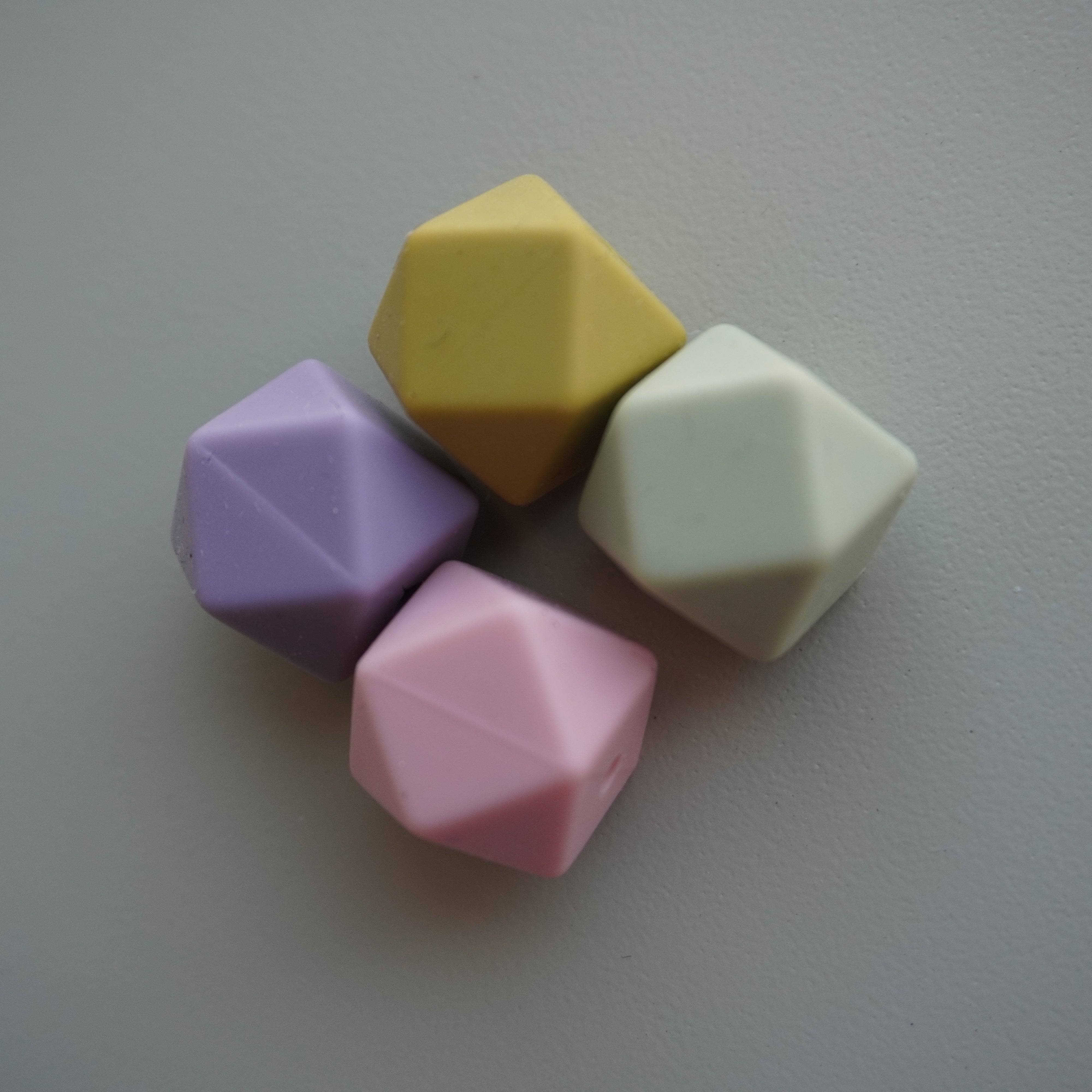 Muted Pastel Tip Topper Set for Knitting Needles