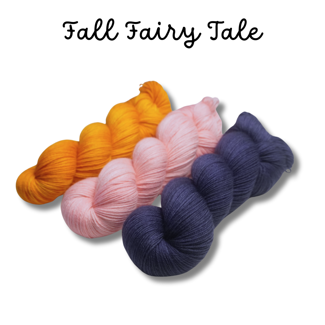 The Blossoming Garden 2025 Fall Edition | 3 Skein Set | Fingering Weight | Plush Sock Base