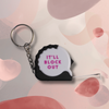 "It'll Block Out" Tape Measure Keychain