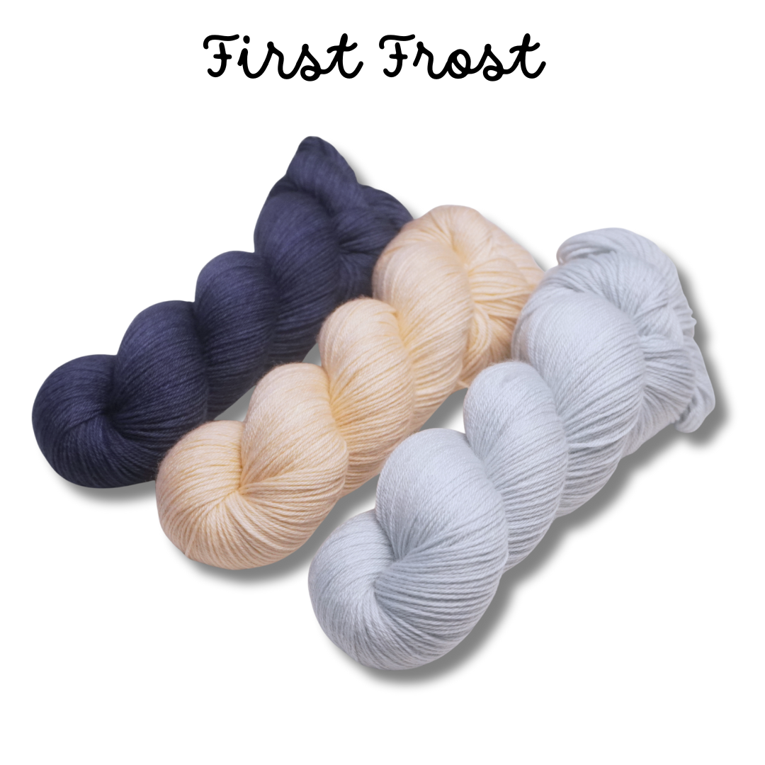 The Blossoming Garden 2025 Fall Edition | 3 Skein Set | Fingering Weight | Plush Sock Base