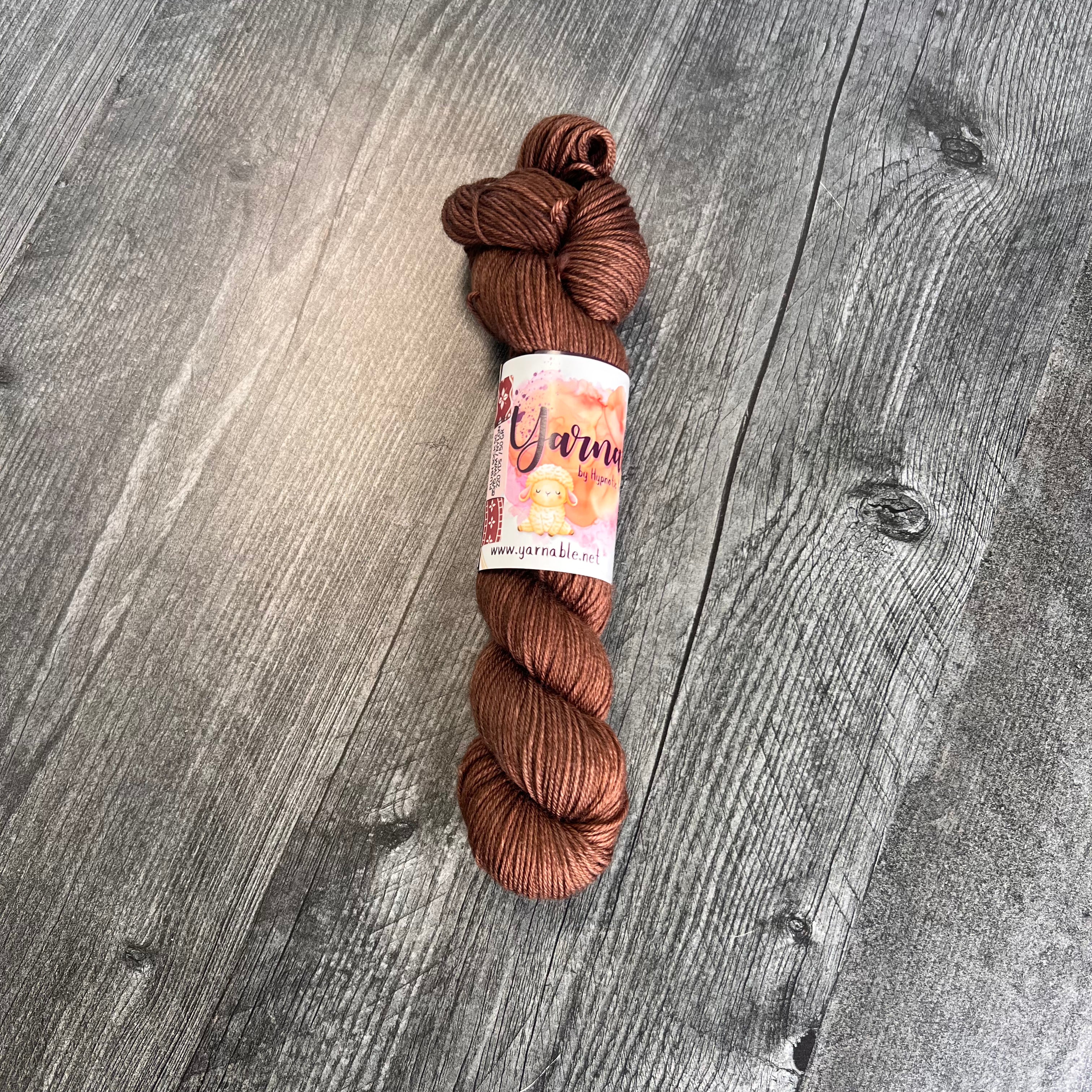 Yarnable YARN ONLY: Hot Cocoa | Plush Sock 50 gram