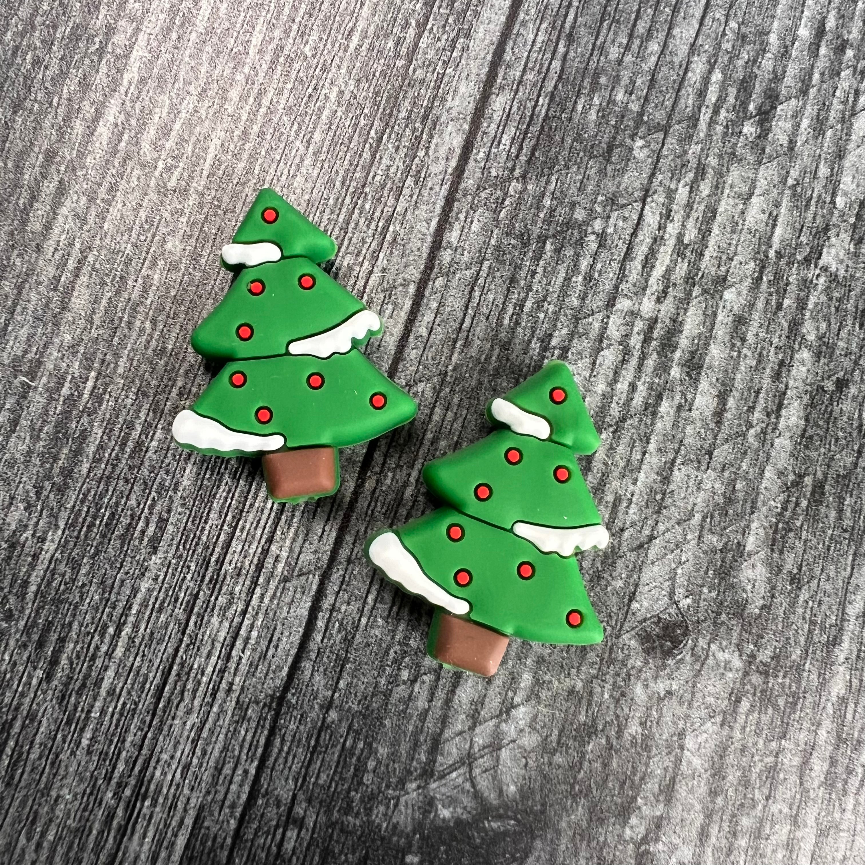Christmas Tree Tip Topper Set for Knitting Needles