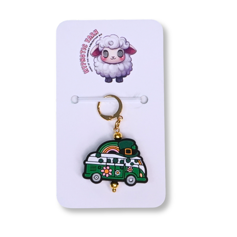 Lucky Camper Stitch Marker