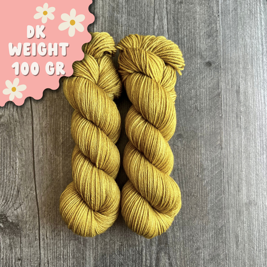 Pressed Olive| Plush DK 100 gr