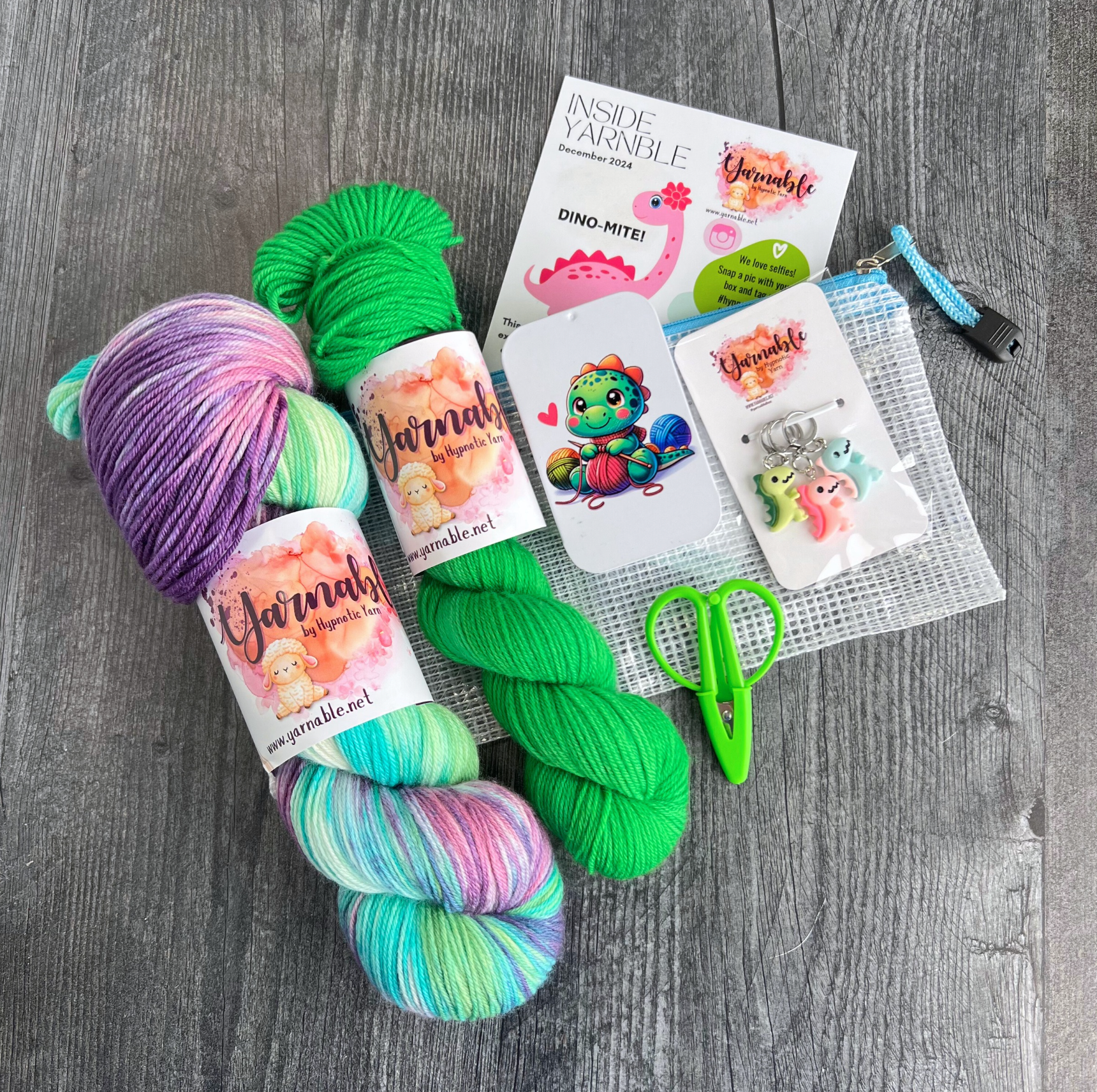 Yarnable Box:  Plush Sock Deluxe | December 2024