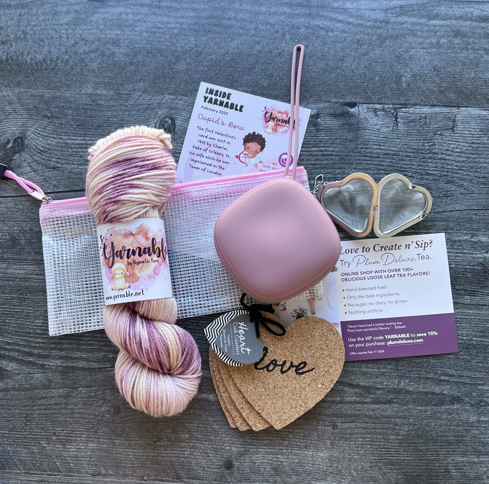 Yarnable Box: Plush Worsted Classic | February 2025