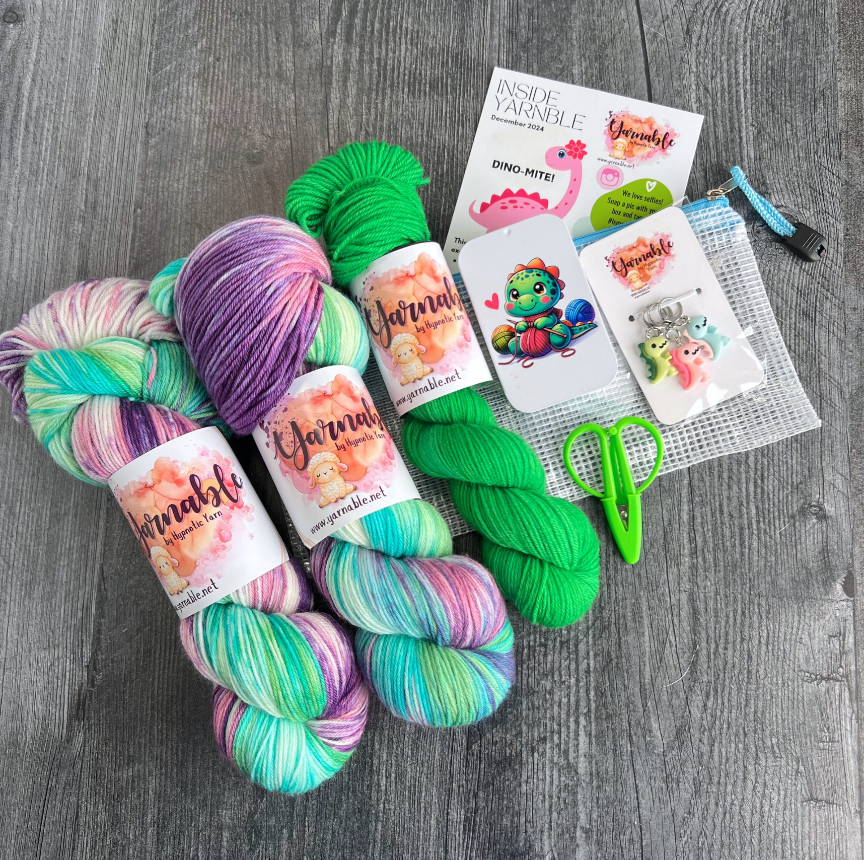 Yarnable Box:  Plush Sock Deluxe | December 2024