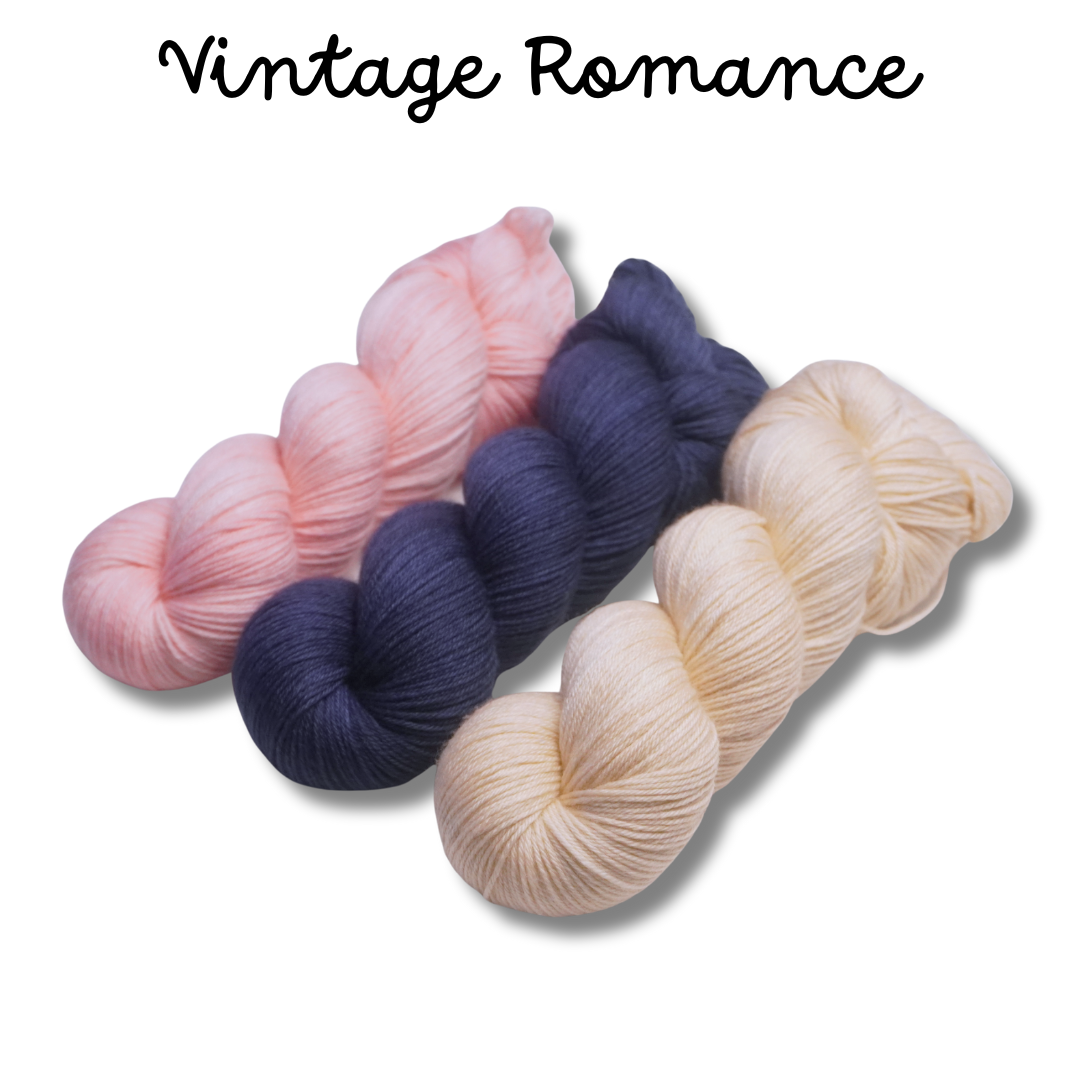 The Blossoming Garden 2025 Fall Edition | 3 Skein Set | Fingering Weight | Plush Sock Base
