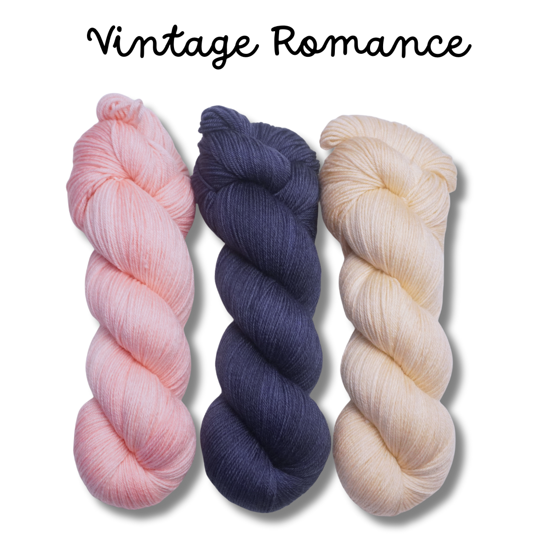 The Blossoming Garden 2025 Fall Edition | 3 Skein Set | Fingering Weight | Plush Sock Base