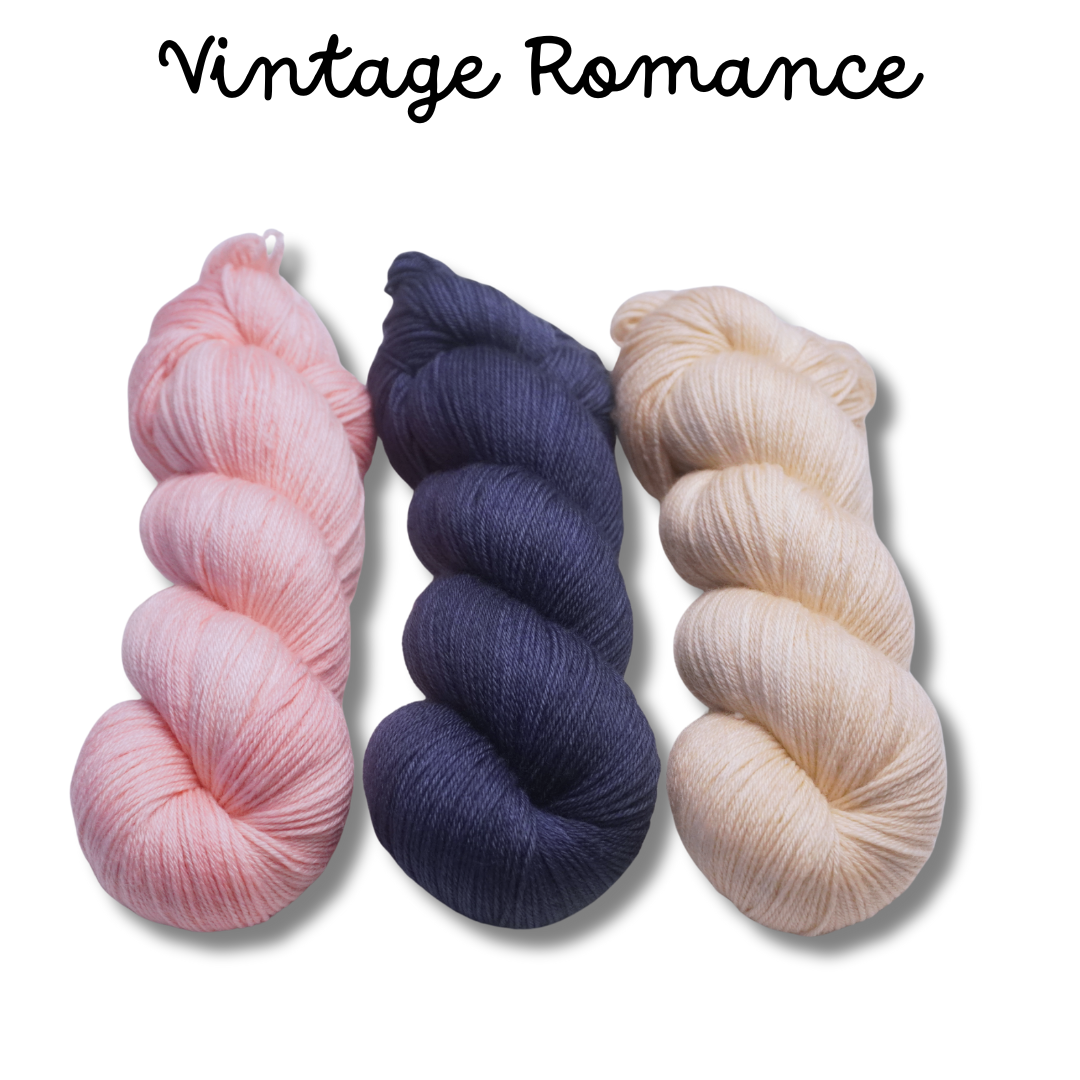 The Blossoming Garden 2025 Fall Edition | 3 Skein Set | Fingering Weight | Plush Sock Base