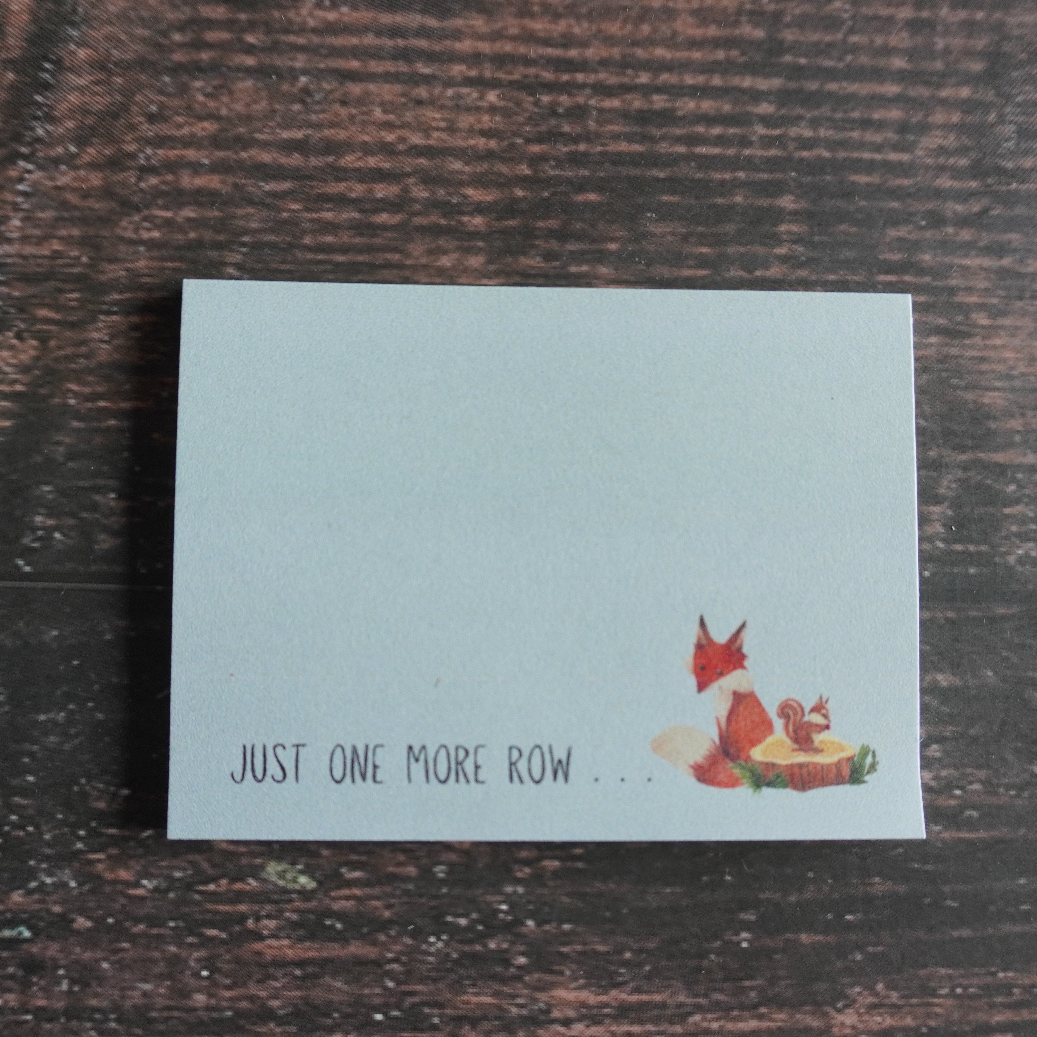 Woodland Themed Sticky Notes from Yarnable