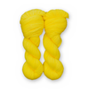 Lemon Color Bar Plush Sock fingering weight yarn, 100g skein