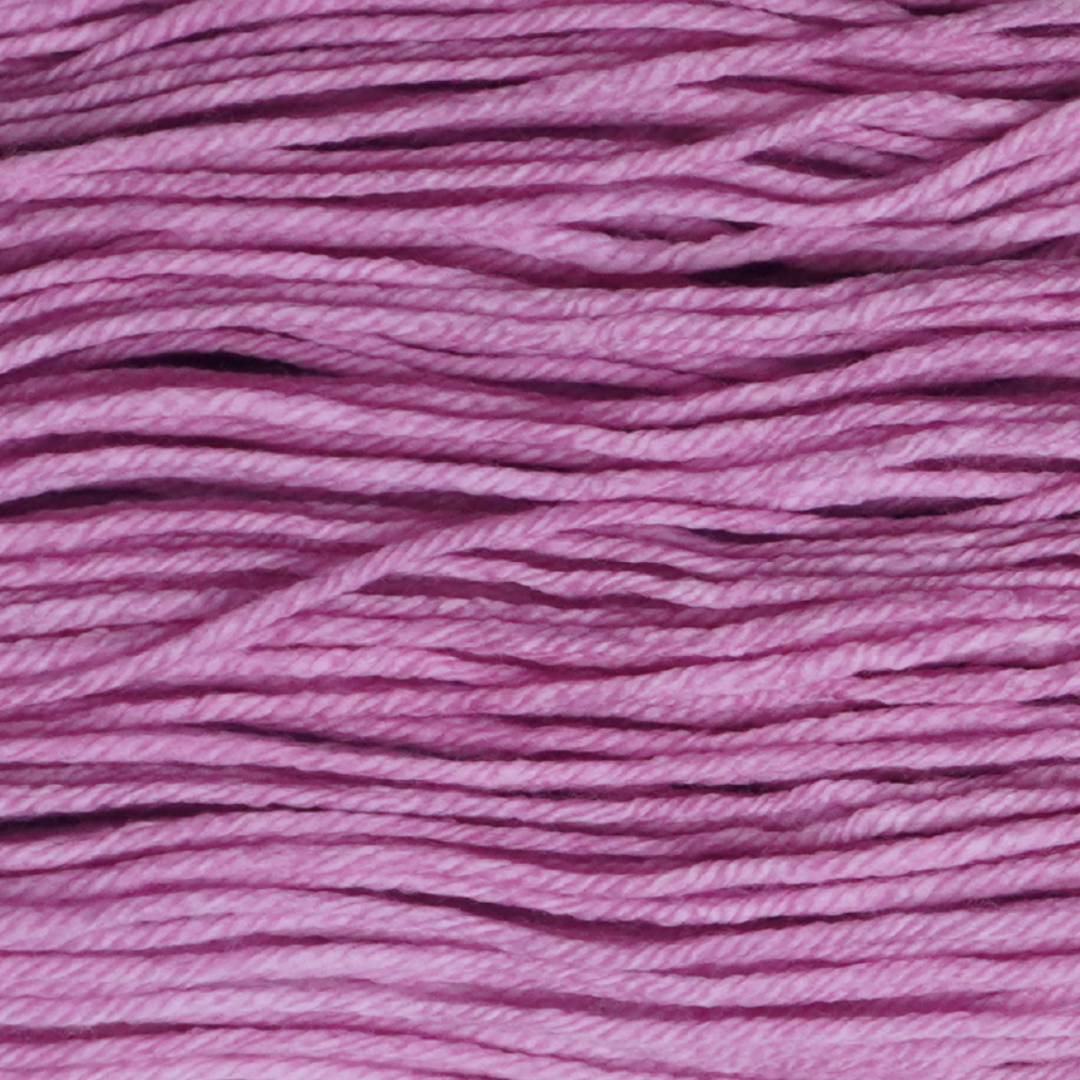 Love Struck Color Bar Plush DK weight yarn, close-up of the color