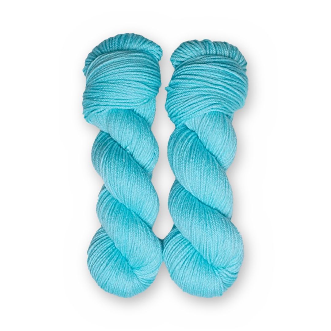 Mummy Dearest DK Sock Set main color: Mummy Dearest Color Bar Plush DK weight yarn, 100g skein