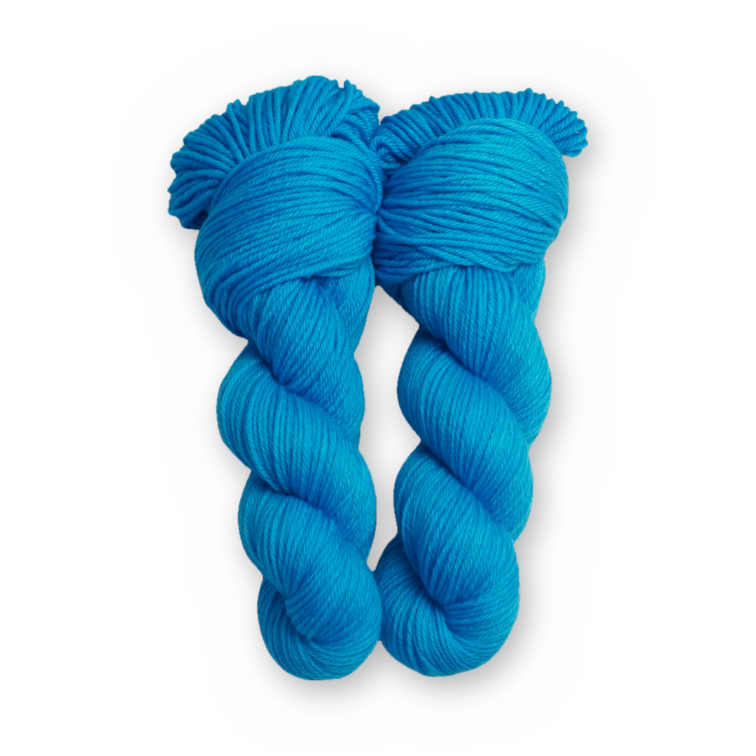 Party Favor DK Sock Set main color: Party Favor Color Bar Plush DK weight yarn, 100g skein