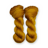Toffee Color Bar Plush Sock fingering weight yarn, 100g skein
