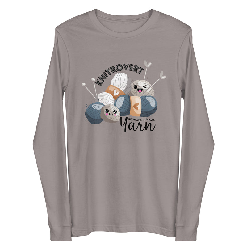 Knitrovert Unisex Long Sleeve Tee