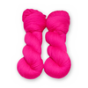 Zombie Prom Queen Color Bar Plush Sock fingering weight yarn, 100g skein