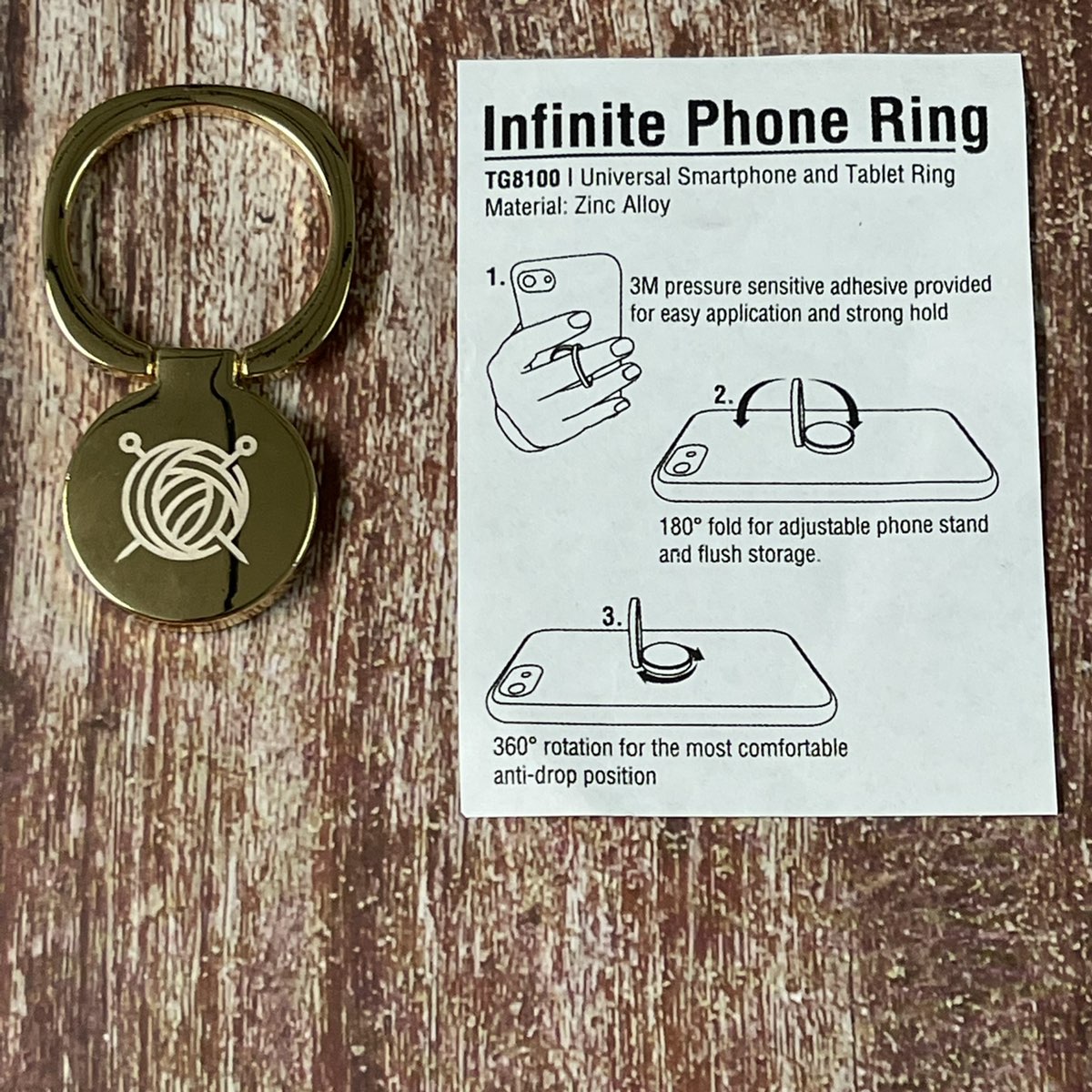 Yarn Phone Ring