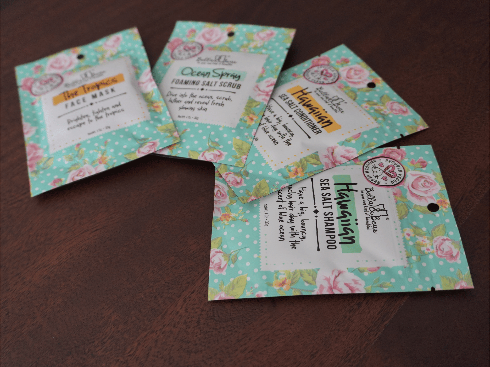 Tropical Travel Pack by Bella and Bear