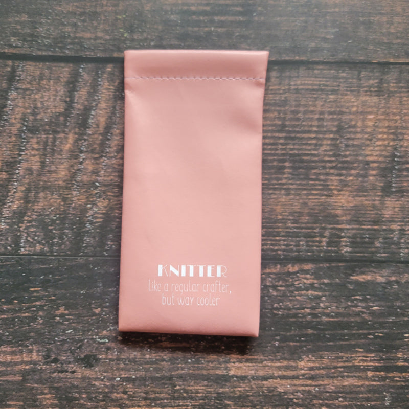 Vegan Leather Eyeglasses Case