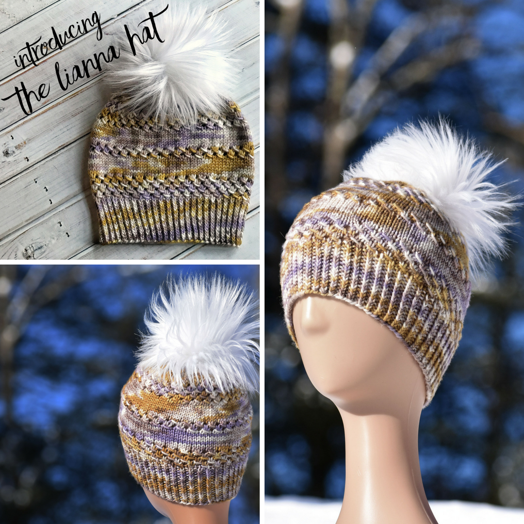 Lianna Hat Pattern: Digital Download