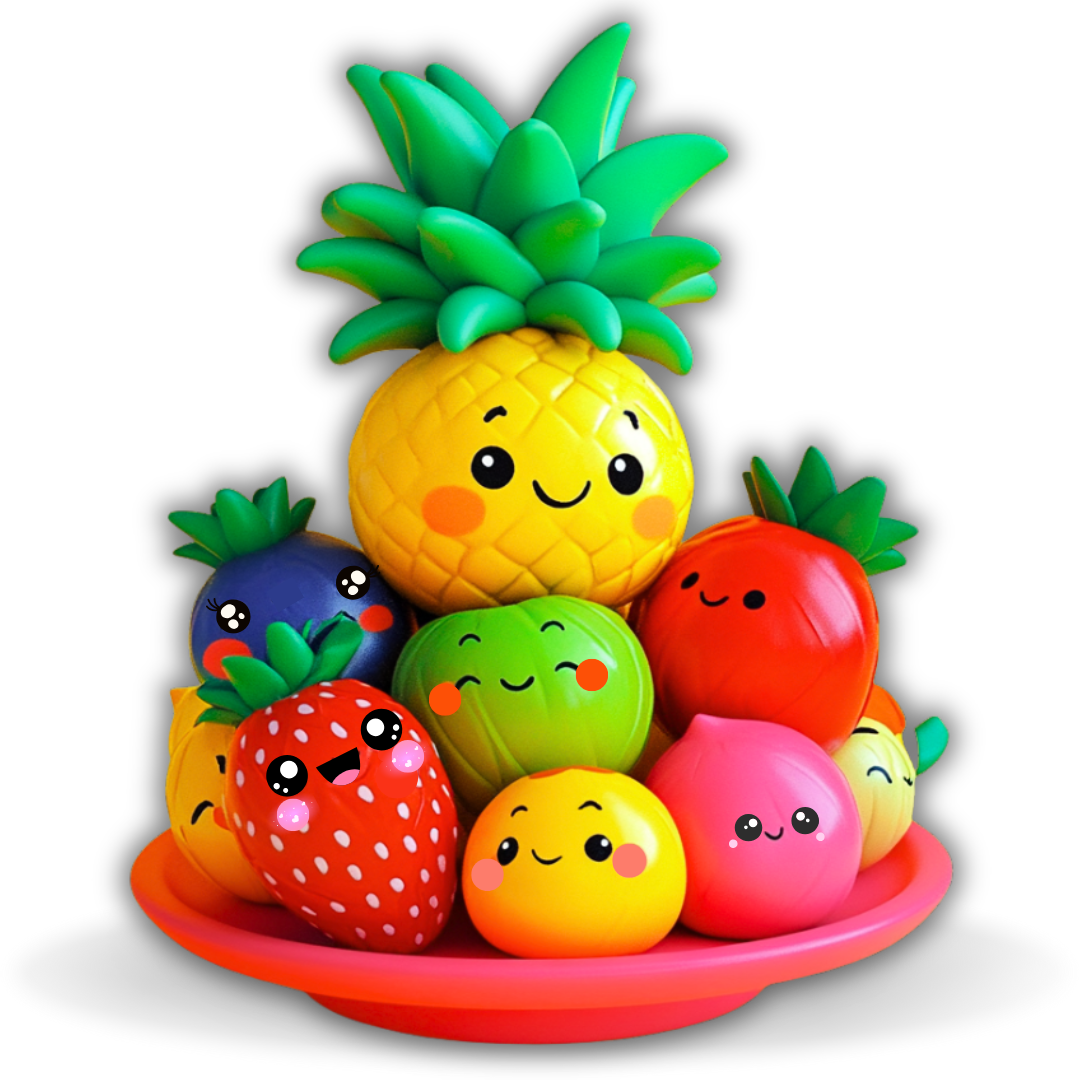 Fruit Stand | Plush Sock Mini Sets
