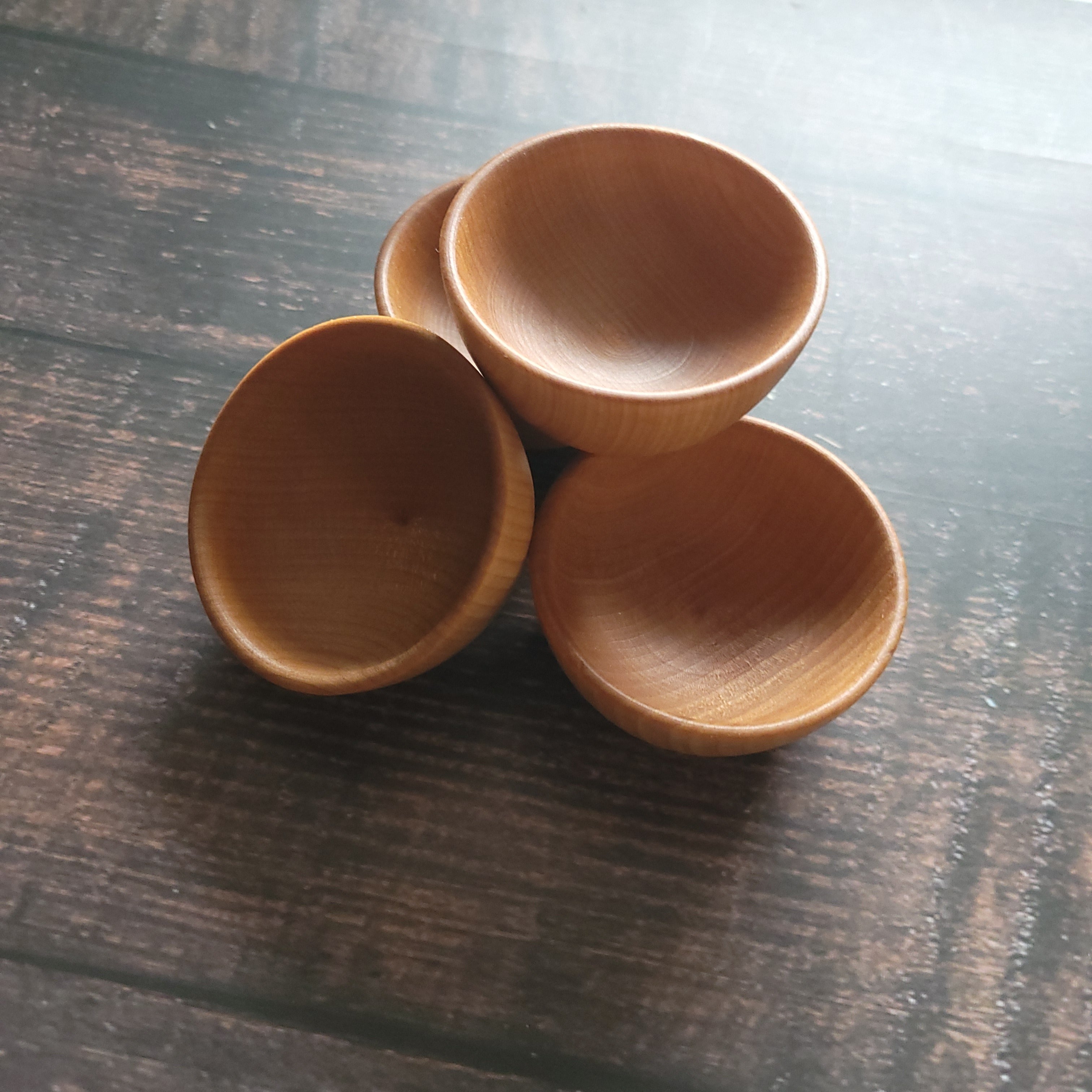 Wooden Pinch Bowl
