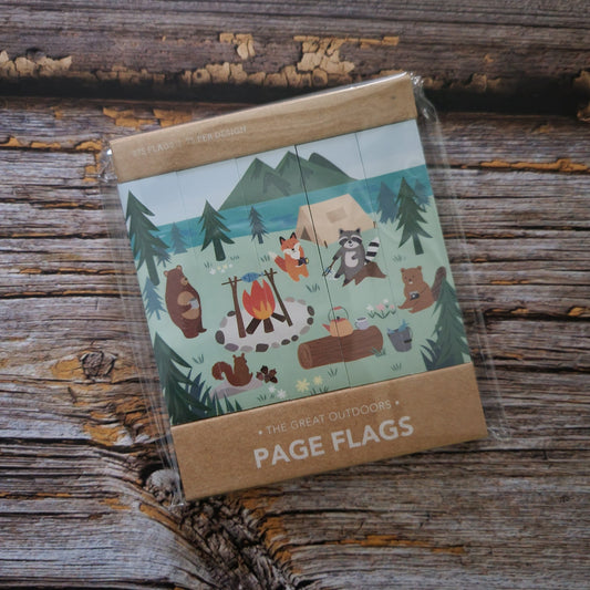 Woodland Creatures Page Flags