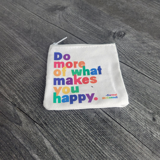 White Mini Notions Pouch