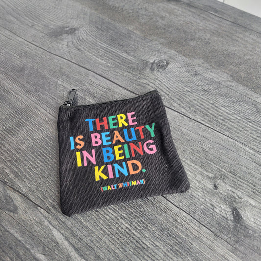 Black Mini Notions Pouch