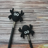 Halloween Spider Tip Topper Set for Knitting Needles