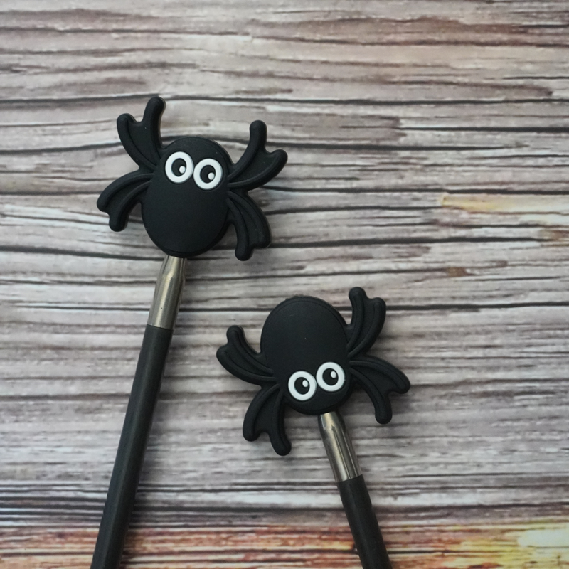Halloween Spider Tip Topper Set for Knitting Needles