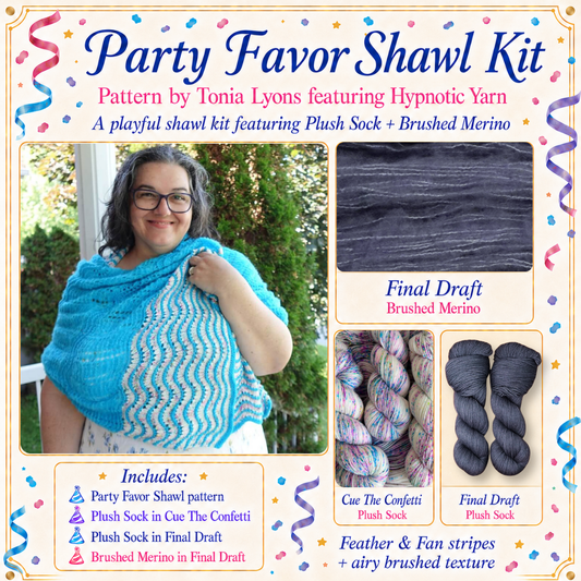 Party Favor Shawl Set | Cue The Confetti + Final Draft