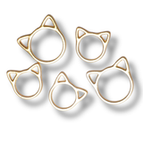 Cat Outline Stitch Marker (Set of 5)