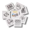 Cats & Crafts Mini Coloring Book