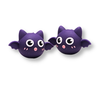 Halloween Bat Tip Topper Set For Knitting Needles
